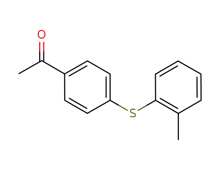 1-(4-(o-tolylthio)phenyl)ethanone