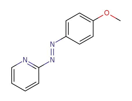 Molecular Structure of 79917-49-0 (2-[(E)-(4-methoxyphenyl)diazenyl]pyridine)