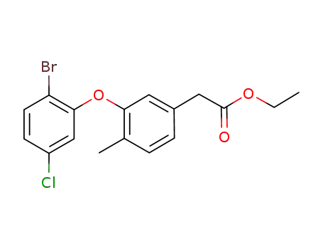 C<sub>17</sub>H<sub>16</sub>BrClO<sub>3</sub>