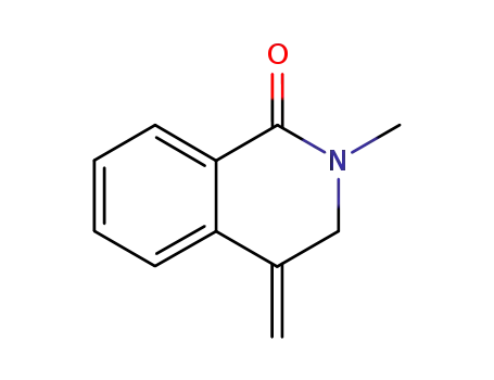 Molecular Structure of 119952-25-9 (1(2H)-Isoquinolinone, 3,4-dihydro-2-methyl-4-methylene-)