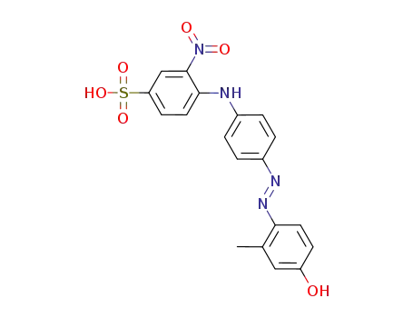4-[[4-[(4-ヒドロキシ-2-メチルフェニル)アゾ]フェニル]アミノ]-3-ニトロベンゼンスルホン酸