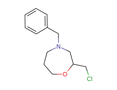 4-benzyl-2-(chloromethyl)-1,4-oxazepane(SALTDATA: FREE)
