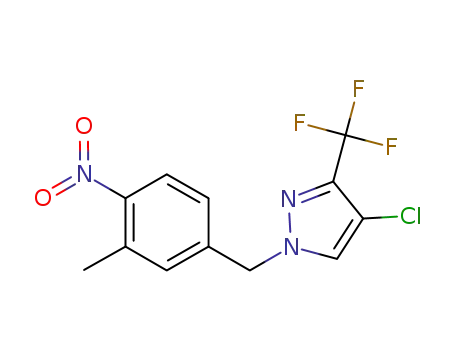 1-(3-methyl-4-nitrobenzyl)-4-chloro-3-trifluoromethyl-1H-pyrazole
