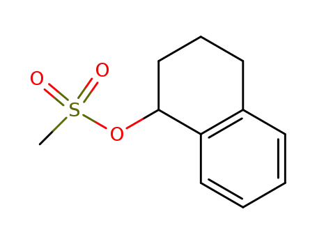Molecular Structure of 847173-91-5 (1-Naphthalenol, 1,2,3,4-tetrahydro-, methanesulfonate)