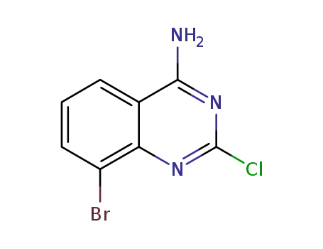 4-아미노-8-브로모-2-클로로퀴나졸린