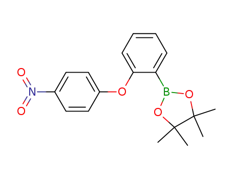 1,3,2-Dioxaborolane, 4,4,5,5-tetramethyl-2-[2-(4-nitrophenoxy)phenyl]-