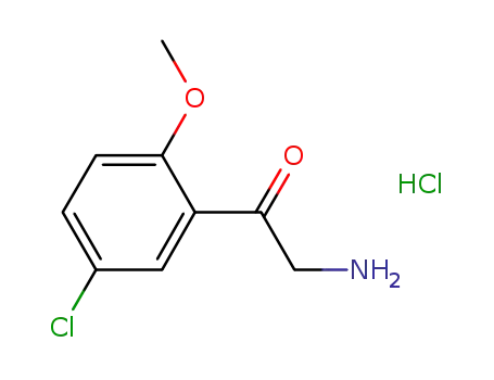 Ethanone, 2-amino-1-(5-chloro-2-methoxyphenyl)-, hydrochloride