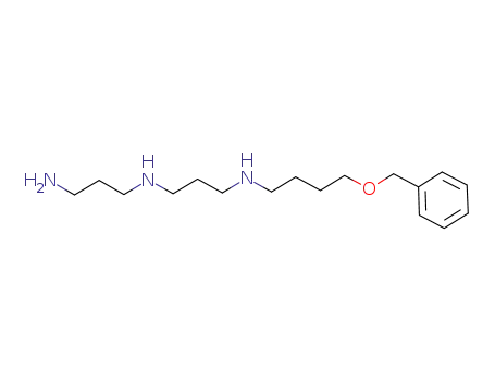Molecular Structure of 847829-10-1 (1,3-Propanediamine, N-(3-aminopropyl)-N'-[4-(phenylmethoxy)butyl]-)