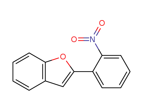 Molecular Structure of 132932-65-1 (Benzofuran, 2-(2-nitrophenyl)-)