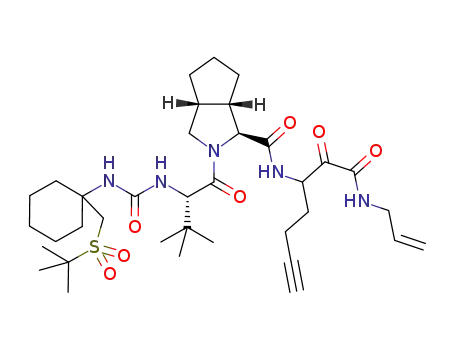 C<sub>36</sub>H<sub>57</sub>N<sub>5</sub>O<sub>7</sub>S