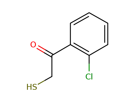 Molecular Structure of 595565-59-6 (Ethanone, 1-(2-chlorophenyl)-2-mercapto-)