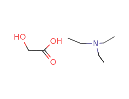 Acetic acid, hydroxy-, compd. with N,N-diethylethanamine (1:1)