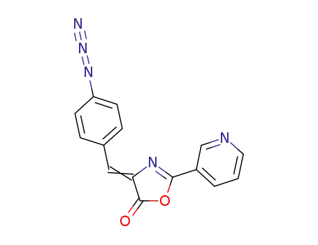 5(4H)-Oxazolone, 4-[(4-azidophenyl)methylene]-2-(3-pyridinyl)-