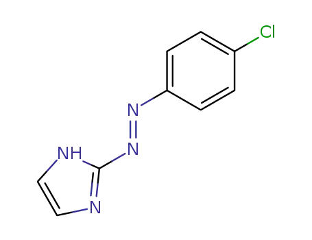 Molecular Structure of 63589-28-6 (2-[(4-chlorophenyl)azo]-1H-imidazole)