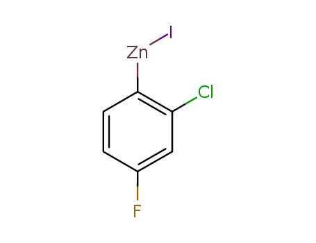 Molecular Structure of 497923-83-8 (2-CHLORO-4-FLUOROPHENYLZINC IODIDE)