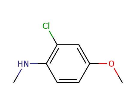 Benzenamine, 2-chloro-4-methoxy-N-methyl-