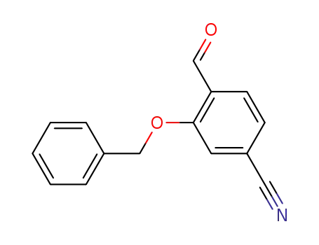 3-benzyloxy-4-formylbenzonitrile