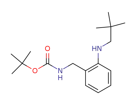 tert-butyl 2-(neopentylamino)benzylcarbamate