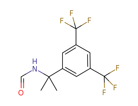 Formamide, N-[1-[3,5-bis(trifluoromethyl)phenyl]-1-methylethyl]-