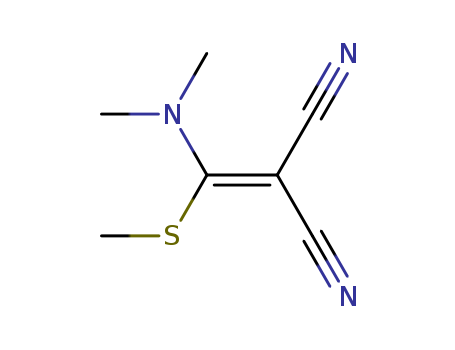 Propanedinitrile, [(dimethylamino)(methylthio)methylene]-