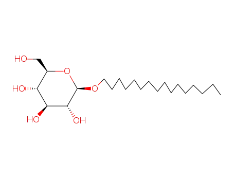 Molecular Structure of 75319-63-0 (hexadecyl glucoside)