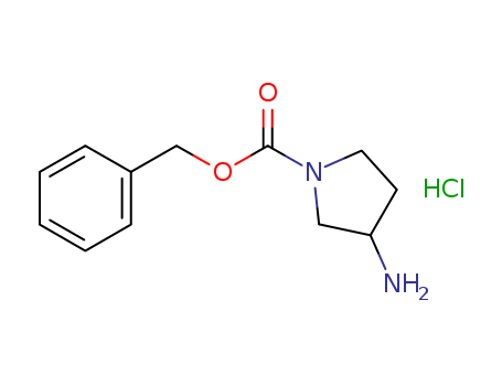 3-Amino-1-pyrrolidinecarboxylic acid phenylmethyl ester hydrochloride