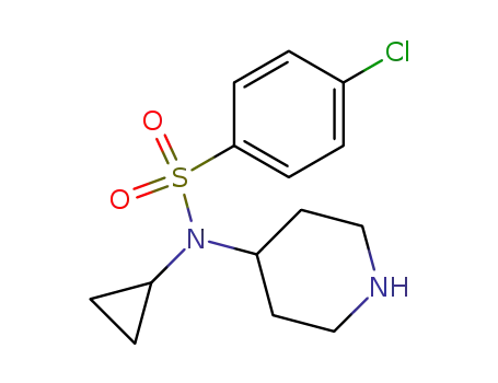 4-클로로-N-사이클로프로필-N-피페리딘-4-일벤젠술폰아미드