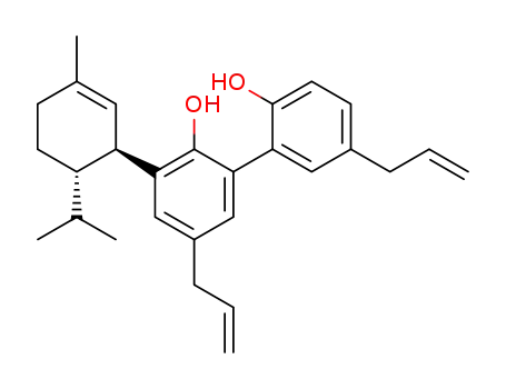 Molecular Structure of 135566-92-6 (monoterpenylmagnolol)
