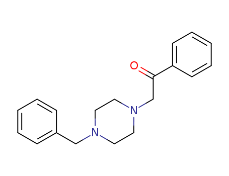 Ethanone, 1-phenyl-2-[4-(phenylmethyl)-1-piperazinyl]-