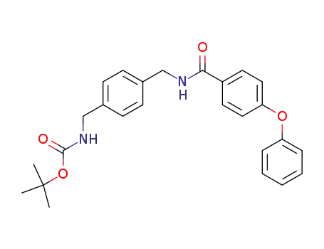 tert-Butyl (4-{[(4-phenoxybenzoyl)amino]methyl}benzyl)carbamate