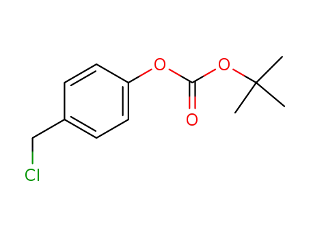 Carbonic acid, 4-(chloromethyl)phenyl 1,1-dimethylethyl ester