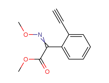 2-Ethynylphenylglyoxylic acid methyl ester-O-methyloxime