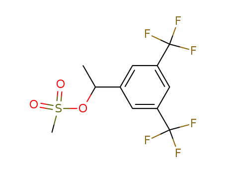 Benzenemethanol, a-methyl-3,5-bis(trifluoromethyl)-, methanesulfonate