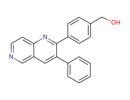 Benzenemethanol, 4-(3-phenyl-1,6-naphthyridin-2-yl)-