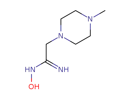 1-Piperazineethanimidamide,N-hydroxy-4-methyl-(9CI)