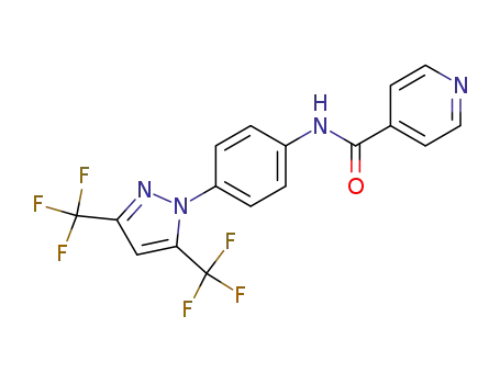 4'-[3,5-bis(trifluoromethyl)-1H-pyrazol-1-yl]isonicotinanilide monohydrochloride