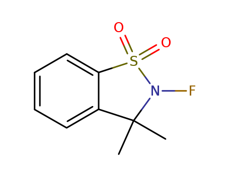 2-FLUORO-3,3-DIMETHYL-1,2-BENZISOTHIAZOLE-1,1-DIOXIDE