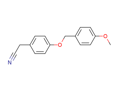 2-{4-(4-METHOXYBENZYL)OXYPHENYL}ACETONITRILE