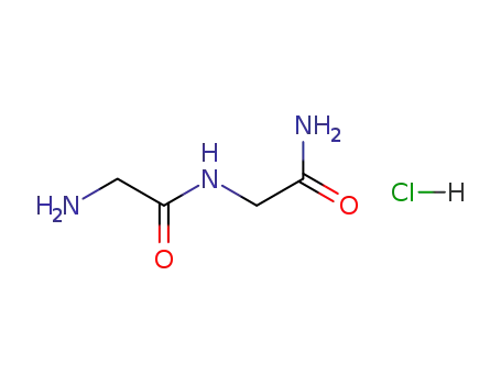 Molecular Structure of 16438-42-9 (H-GLY-GLY-NH2 HCL)