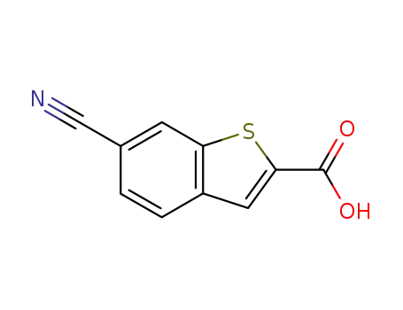 6-cyano-1-benzothiophene-2-carboxylic acid