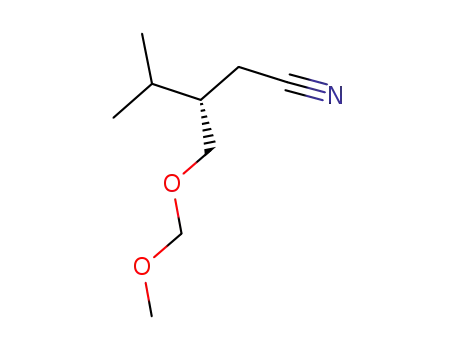 Pentanenitrile, 3-[(methoxymethoxy)methyl]-4-methyl-, (3S)-