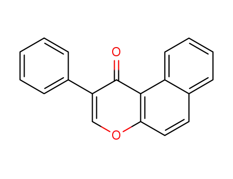 2-phenyl-benzo[<i>f</i>]chromen-1-one