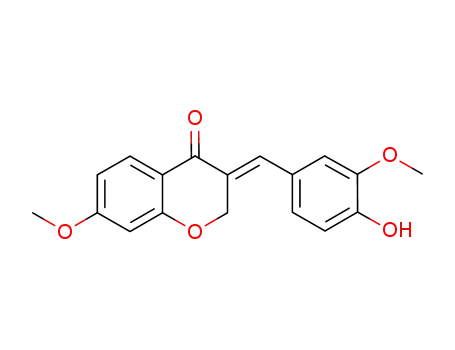 C<sub>18</sub>H<sub>16</sub>O<sub>5</sub>