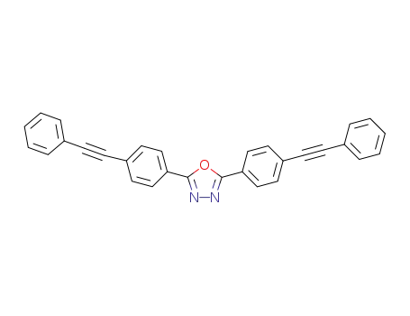 2,5-bis(4-phenylethynylphenyl)-[1,3,4]oxadiazole