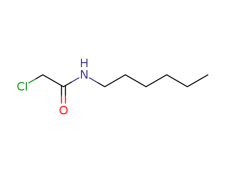 Molecular Structure of 5326-81-8 (2-chloro-N-hexylacetamide)