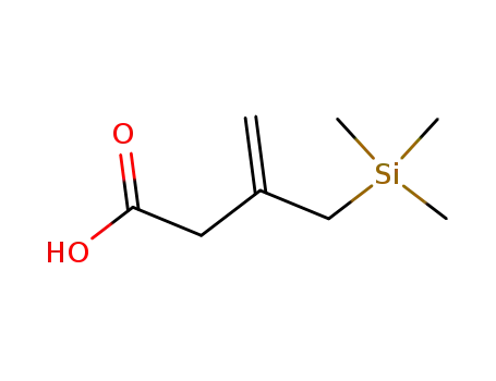 3-(trimethylsilylmethyl)but-3-enoic Acid