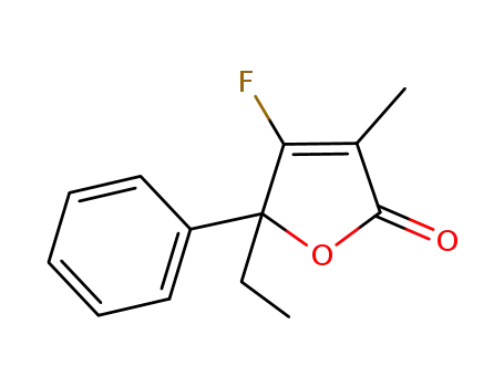 5-ethyl-4-fluoro-3-methyl-5-phenyl-2(5H)-furanone