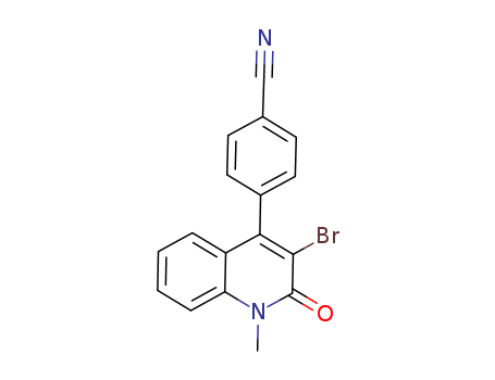 Best price/ 3-Bromo-4-(4-cyanophenyl)-1-methyl-2-oxo-1,2-dihydroquinoline  CAS NO.950985-29-2