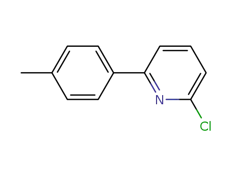 Molecular Structure of 864913-65-5 (2-chloro-6-(4-methylphenyl)pyridine)