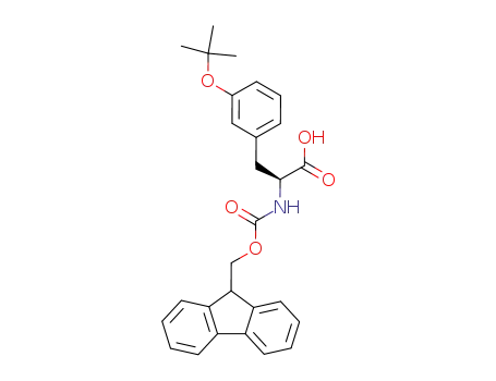 Molecular Structure of 204384-71-4 ((S)-FMOC-META-TYROSINE O-TERT-BUTYL ETHER)